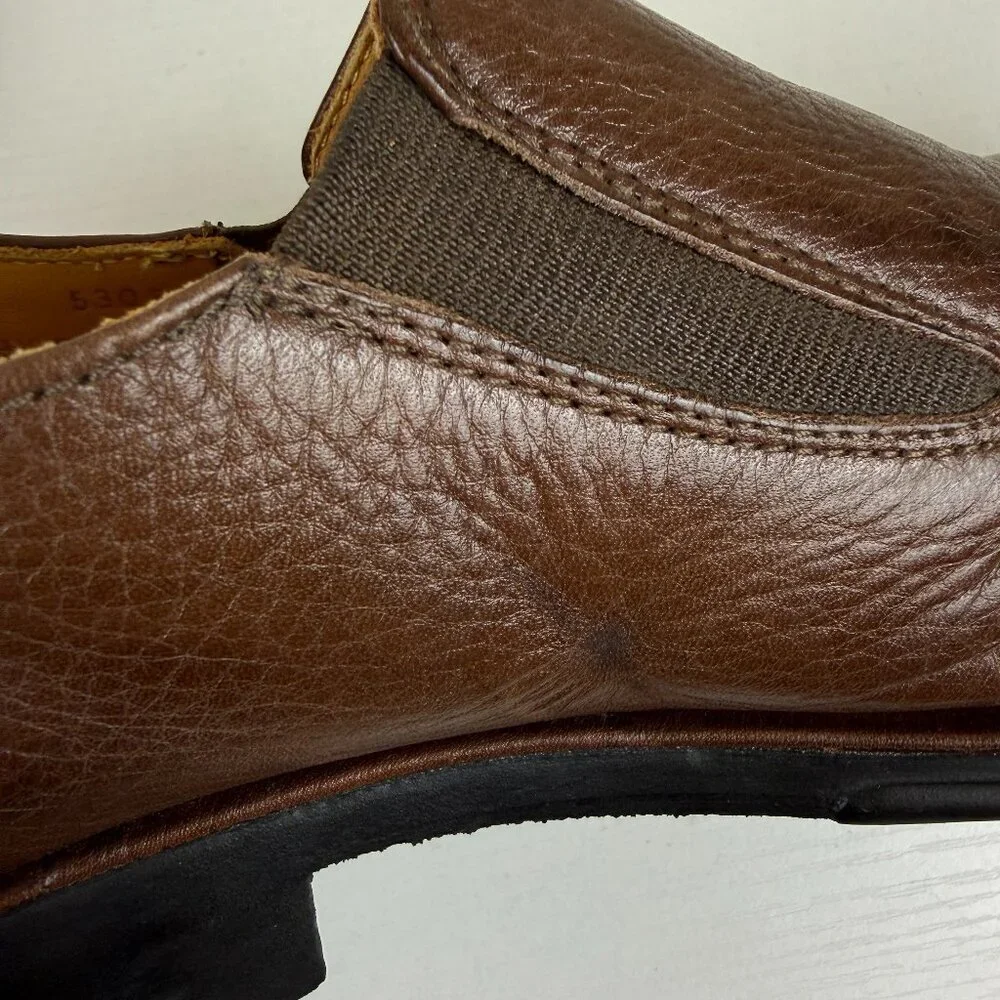 EUC Sandro Brown Leather Loafer - Picture 12 of 13